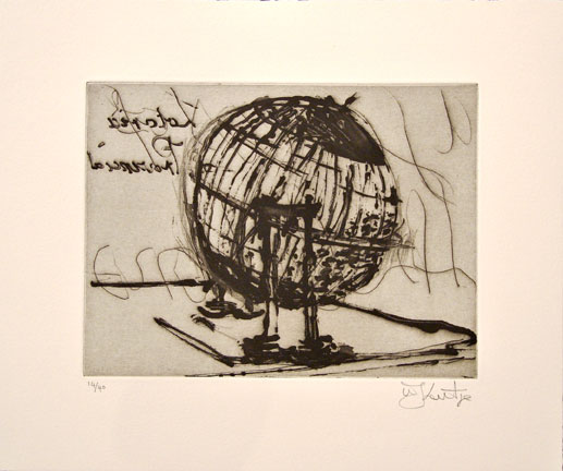 William Kentridge etching William Kentridge etching